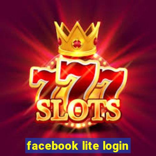 facebook lite login